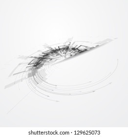 abstract circuit cyber high technology business background