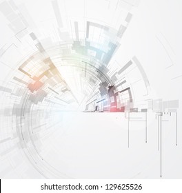 abstract circuit cyber high technology business background