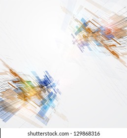 abstract circuit cyber high technology business background