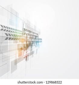 abstract circuit cyber high technology business background