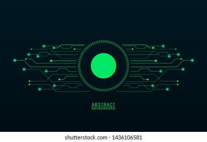 Abstract Circuit Line Hi-tech digital Design Vector Background