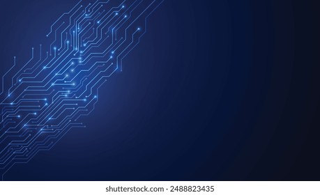 abstract circuit networking blockchain concept background	
