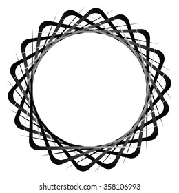 Abstract circula element