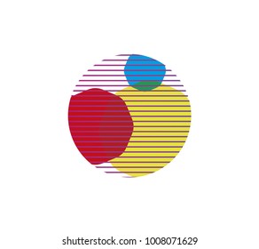 abstract circular art