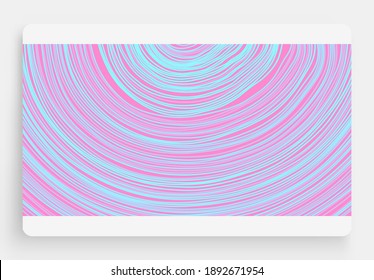 Abstract circular background with many thin lines. Many random circle with noise effect. Cover design template. Vector illustration for advertising, marketing or presentation.