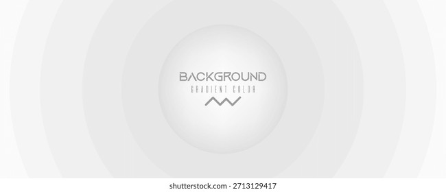Fondo circular Abstractas: anillos grises suaves sobre fondo blanco, profesional abstracto ideal para diseños y presentaciones. EPS10, SITIO WEB