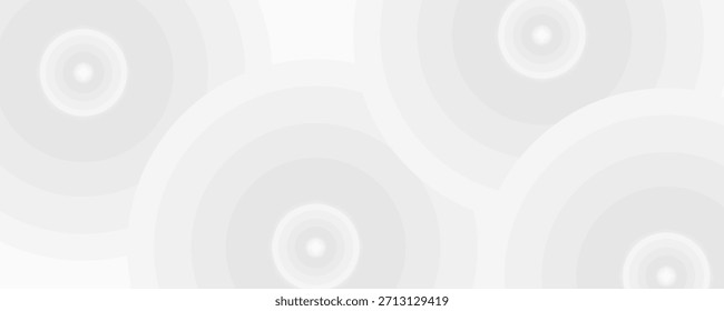 Fondo circular Abstractas: anillos grises suaves en blanco, fondo abstracto profesional ideal para diseños y presentaciones. traje para negocios, Anuncios