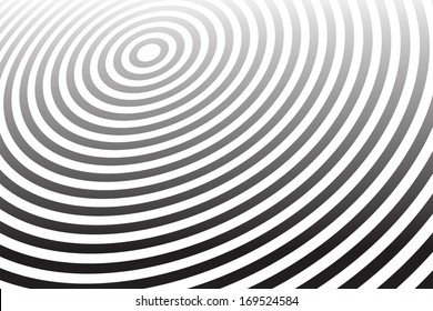 Abstract circular background. Vector art.