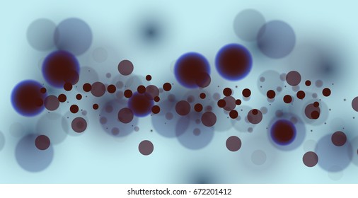 Abstract Circular Blur or Bokeh Background