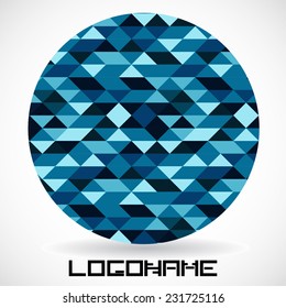 Abstract Circular Colorful form. Logo Design. Vector Illustration Background.