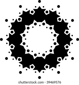 Abstract circular design