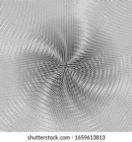 Abstract circular geometric background. Circular geometric centric motion pattern. Starburst dynamic lines or rays