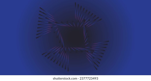 Abstract circular geometric background. Circular geometric centric motion pattern