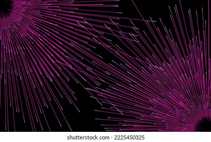 Abstract circular geometric background. Starburst dynamic centric motion pattern. lines or rays