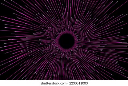 Abstract circular geometric background. Starburst dynamic centric motion pattern. lines or rays