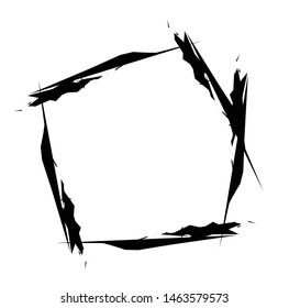 Abstract circular, geometric swirl, twirl, spiral shape. Spiral design element