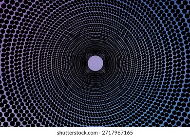 Abstrato meio-tom circular pontos fundo vetor design.