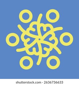 Abstract Circular Icons – Modern Geometric Line Symbols