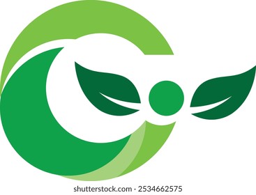 Abstract Circular Letter C Logo. Usable for Business and Technology Logos. Flat Vector Logo Design Template Element, C Letter mark logo vector illustration. C logotype design.