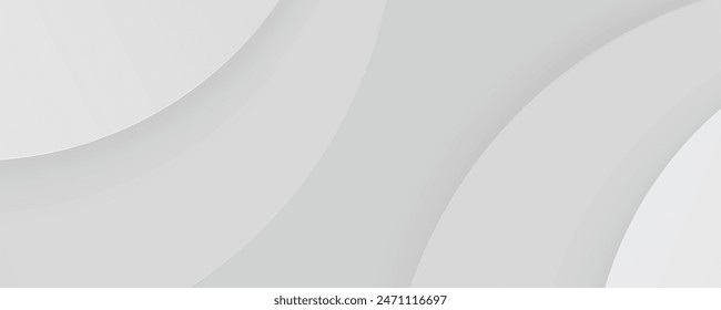 Abstract circular line design. Vector illustration with shadow. EPS 10 vector art.