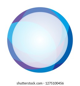 Abstract circular multi color background with space for your text. Vector illustration.