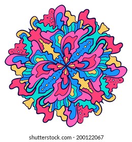 abstract circular pattern 