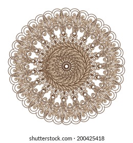 abstract circular pattern