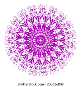 abstract circular pattern