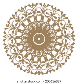 abstract circular pattern