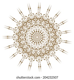 abstract circular pattern