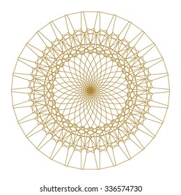 abstract circular pattern