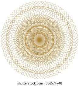 abstract circular pattern