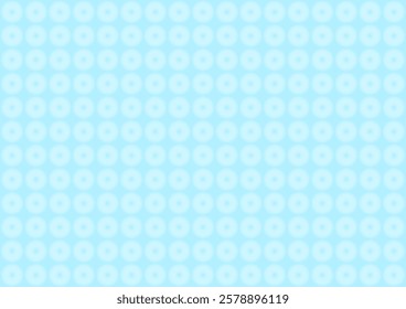 Abstract circular pattern background vector illustration. Light blue and white colors. Seamless pattern. For background, wallpaper, wrapping paper, etc.