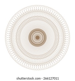 abstract circular pattern.  geometric  illustration.