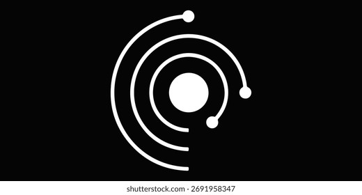 Abstract Circular Pattern Vector Background. Round Colorful Arcs Spiral Backdrop. Moving Circles. 3D Tunnel Depth Effect. Vector Illustration. Radial Speed Lines.