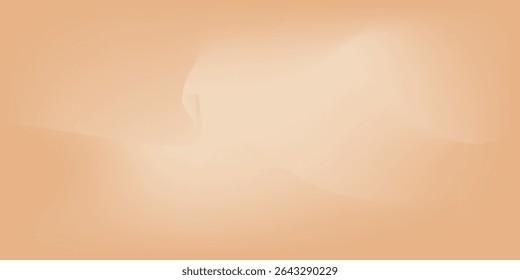 Abstract Circular Platform on White Floor with Orange Background for Luxury Product Display simple modern art design