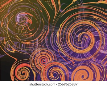 abstract circular purplish marble background