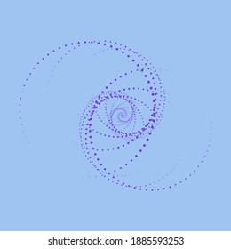 An abstract circular shape background image.