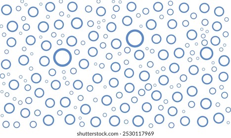 Abstract circular shape World Diabetes Day blue symbol background pattern.