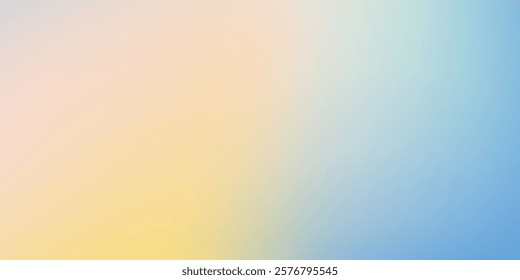 Abstract cirrus clouds. Light blue, pink color vector banner. Pastel gradient sky pattern. Blurred light fuzz colorful gradient background. Pastel smooth mesh simple modern art