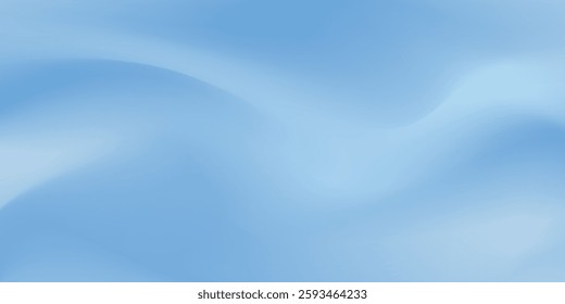 Abstract cirrus clouds. Light blue, pink color vector banner. Pastel gradient sky pattern. Blurred light fuzz colorful gradient background. Pastel smooth mesh shapes modern sky blue  modern