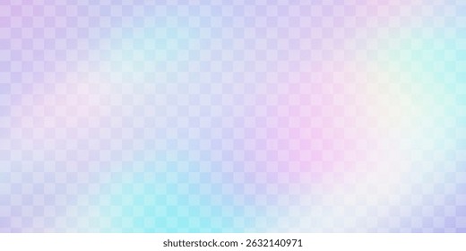 Abstrakte Zirruswolken. Hellblauer, rosafarbener Vektorbanner. Pastellfarbverlauf-Himmelsmuster. Unscharfes Licht Fuzz bunten Farbverlauf Hintergrund. Glatte Netzformen pastellfarben. Vektor weiche horizontale Hintergrund