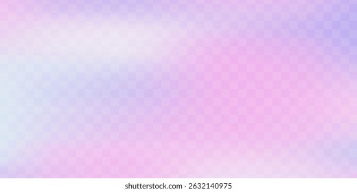 Abstrakte Zirruswolken. Hellblauer, rosafarbener Vektorbanner. Pastellfarbverlauf-Himmelsmuster. Unscharfes Licht Fuzz bunten Farbverlauf Hintergrund. Glatte Netzformen pastellfarben. Vektor weiche horizontale Hintergrund