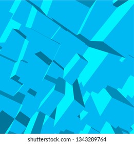 abstract city architecture design