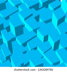 abstract city architecture design