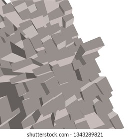 abstract city architecture design