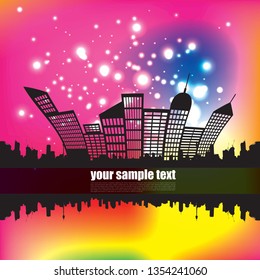 Abstract City Background