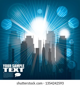 Abstract City Background