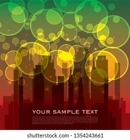 Abstract City Background