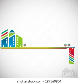 Abstract city background